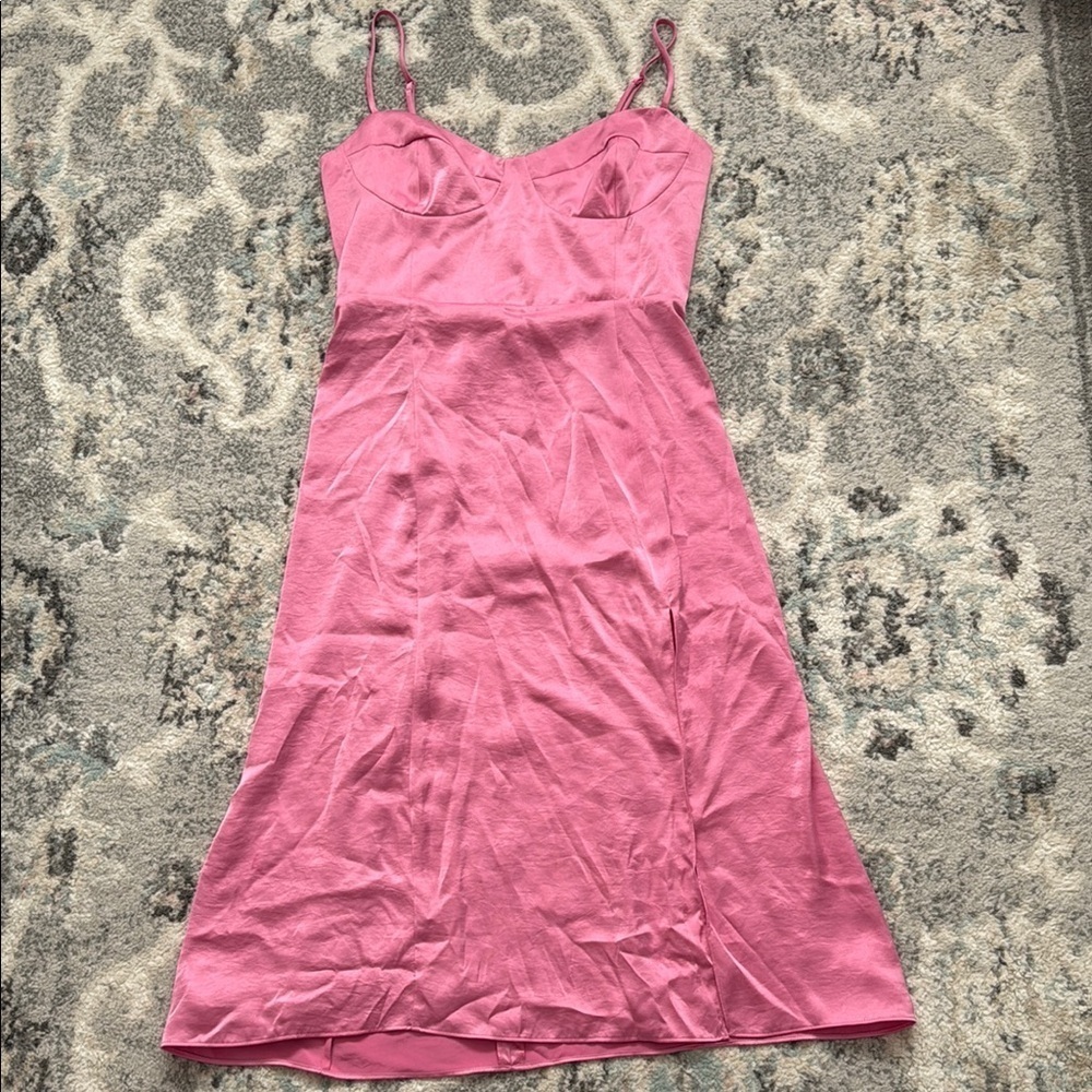 Wilfred Pink Midi Dress